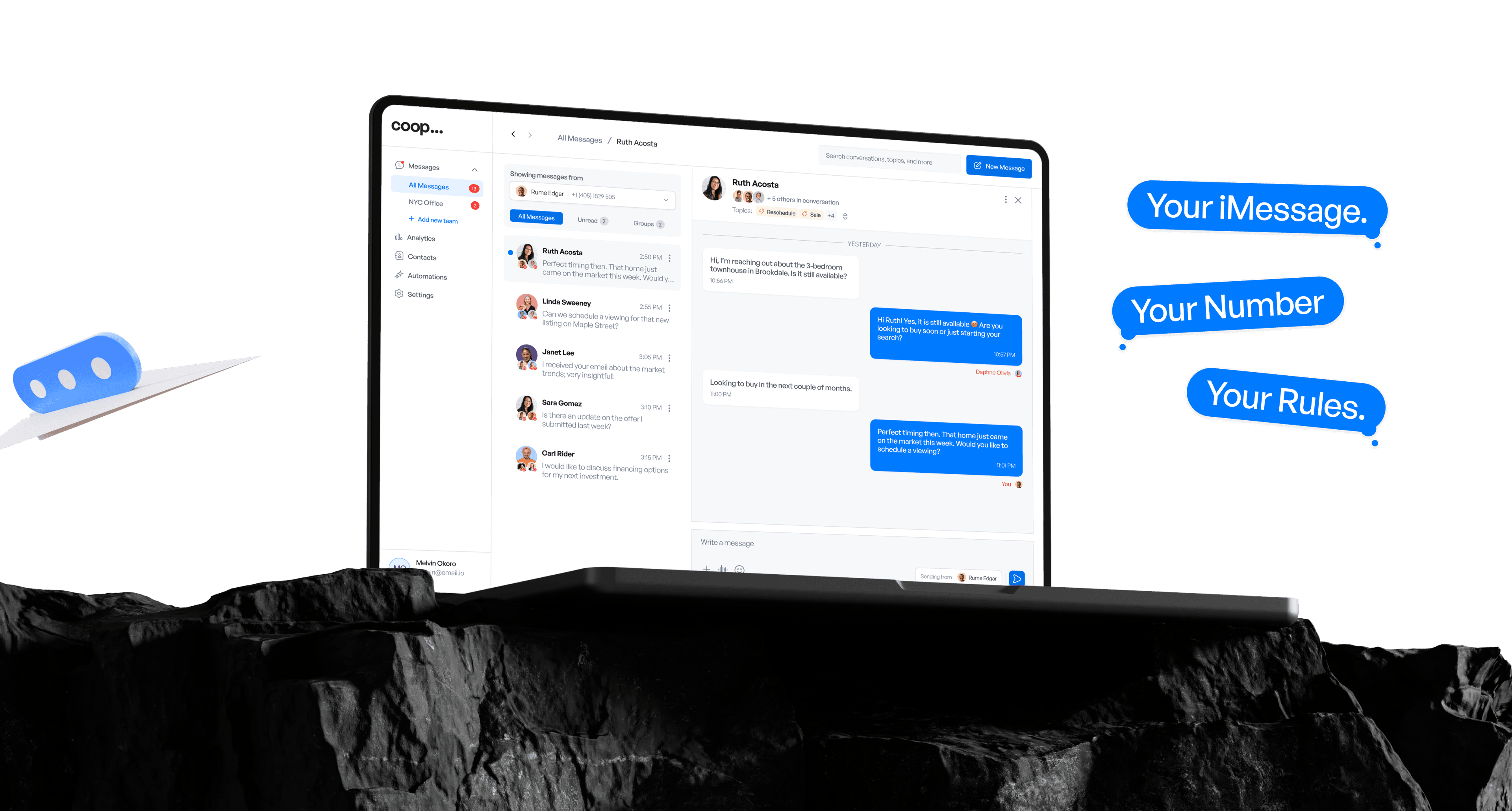 Coop Autopilot dashboard
